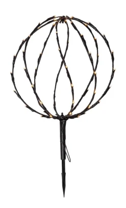 SPHERE Utomhusdekoration Batteri 44cm Svart