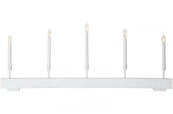 STORM RAK Träljusstake 89cm Vit