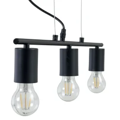 STRICT Taklampa Rak 64cm Svart