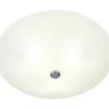 STRÅLA Plafond 42cm Vit/Stål