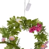 SUMMER Krans 30cm 15LED Grön Batteri