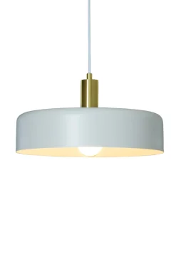 SUVI Taklampa 35cm Vit/Mässing