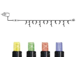 SYSTEM 24 Start Istappsslinga 3m 49LED IP44 Flerfärgad