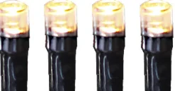 SYSTEM DECOR EXTRA Istappsslinga 3m 126LED Varmvit/Svart IP44