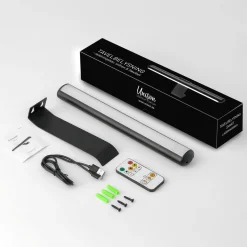 Tavelbelysning USB-Laddbar 32cm Mässing