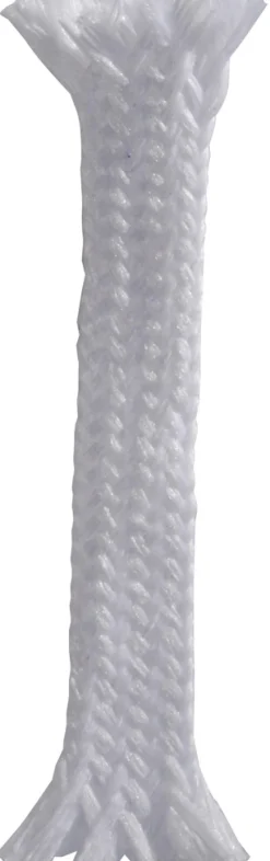 TEXTILKABEL 5 meter Vit