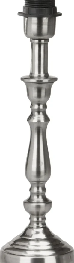 THERESE Lampfot 34cm Antiksilver