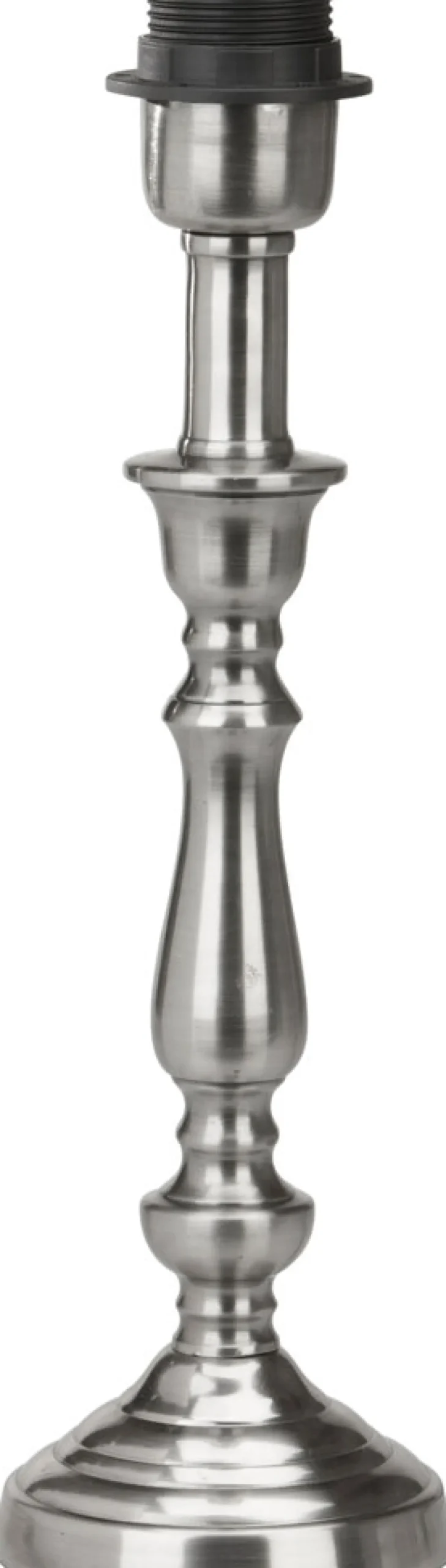 THERESE Lampfot 42cm Antiksilver