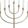 TITUS Metalljusstake 7L 59cm Mässing