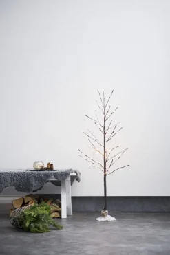 TOBBY TREE Dekorationsträd 122LED 120cm Brun IP44