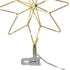 TOPSY Toppstjärna 28LED 30cm Guld IP44