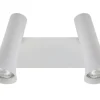 TORONTO Vägglampa Dubbel 27cm Vit