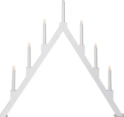 TORPA Ljusstake Vit 71cm