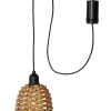 TWINE Utomhuslampa Batteri 15cm Brun