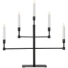 VIDE Ljusstake 5L 53cm Svart