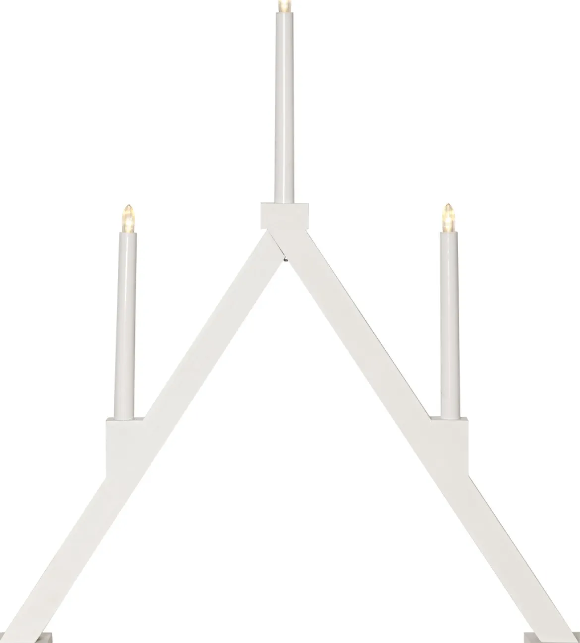 VIKA Ljusstake Batteri 64cm LED Vit