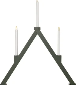 VIKA Ljusstake Batteri 64cm LED Grön