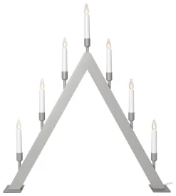 VIND Ljusstake 7L 63cm Beige
