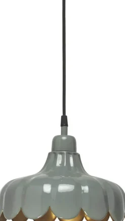 WELLS Tak/Fönsterlampa 24cm Grön/Guld