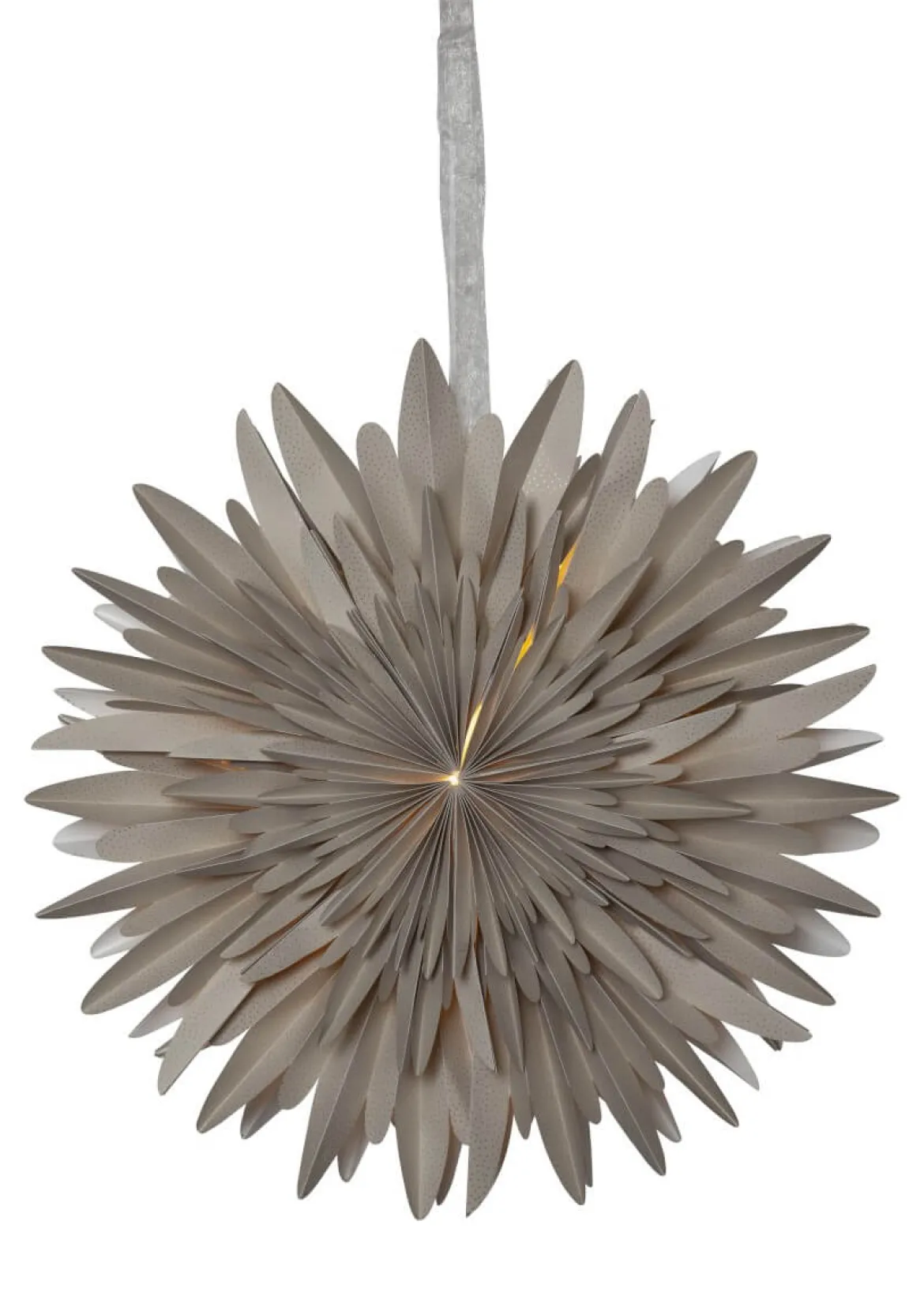 WINTER Pappersstjärna 60cm Beige