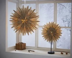 WINTER Pappersstjärna 60cm Beige
