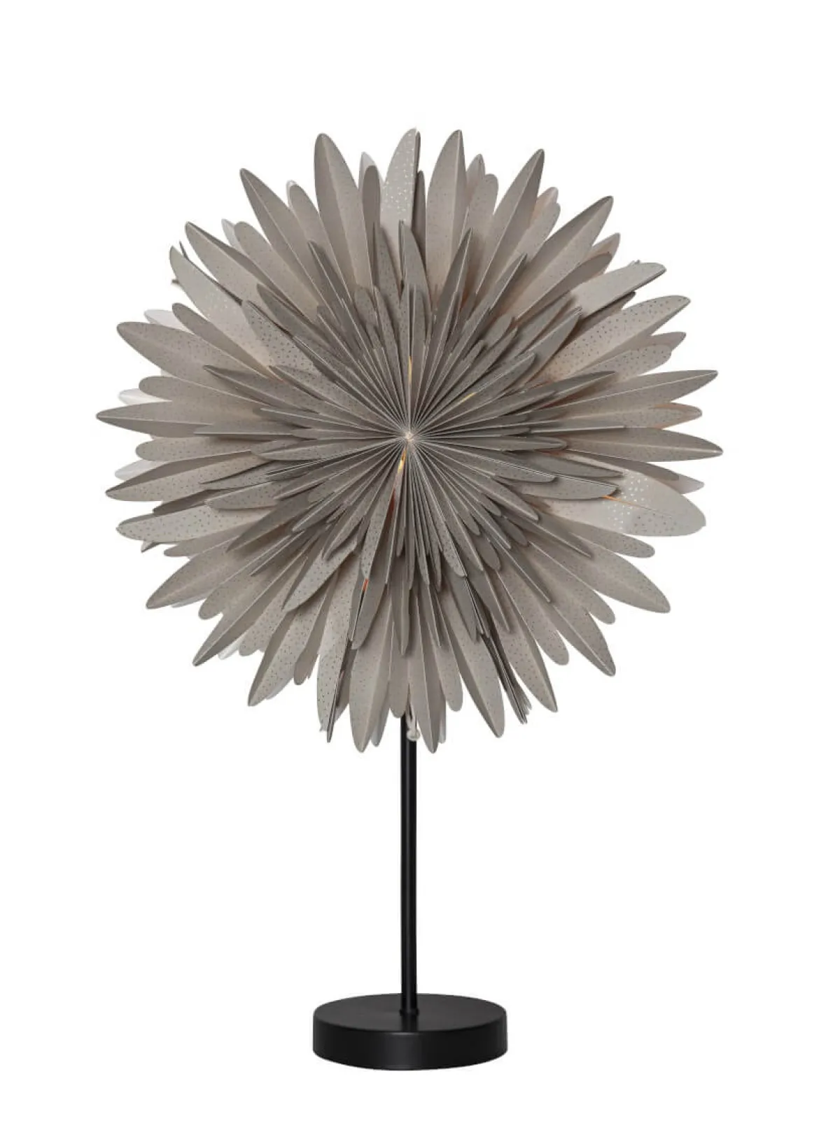 WINTER Stjärna på fot 62cm Beige