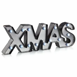 WORD Dekoration Xmas LED Grå