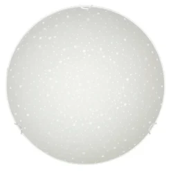 ZODIAC LED Plafond 48cm Frostad/Mönster